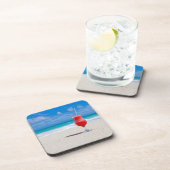 ビーチで飲む コースター (右側)