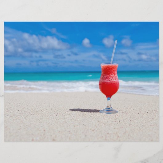 ビーチで飲もう フライヤー (正面)