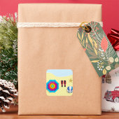 ビーチで スクエアシール