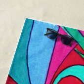 ビーチで – ビーチタオル (インサイチュ)