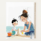 ビーチで プランナー手帳 (裏面)