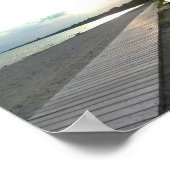 ビーチで ポスター (角)