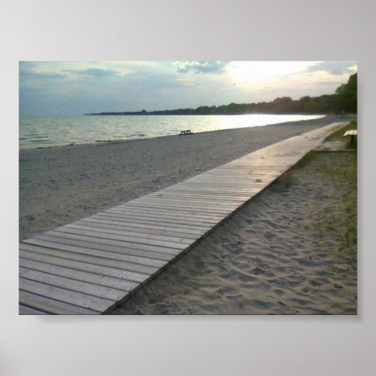 ビーチで ポスター (正面)