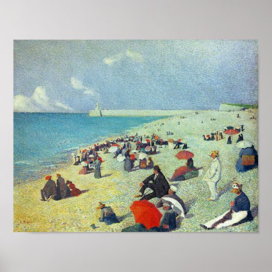 ビーチで ポスター (正面)