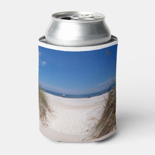 ビーチで 缶クーラー (缶正面)