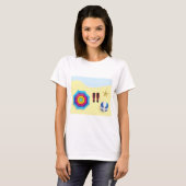 ビーチで Tシャツ (正面フル)