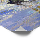 ビーチでEdward Henry Potthast ポスター (角)