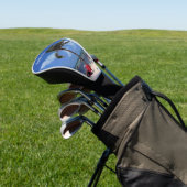 ビーチとココナッツパームモノグラムゴルフヘッドカバー ゴルフヘッドカバー (インサイチュ)