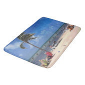 ビーチとココナッツパーム バスマット (アングル)