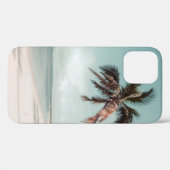 ビーチとココヤシの木 Case-Mate iPhoneケース (裏面 (横))