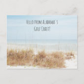 ビーチとサンドデュネス ポストカード (正面)