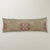 ビーチとシェルのbodypyllowのハート ボディピロー (裏面)