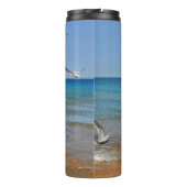 ビーチとシーグルス タンブラー (裏面)