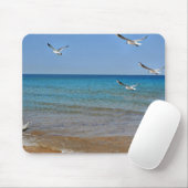 ビーチとシーグルス マウスパッド (マウス)