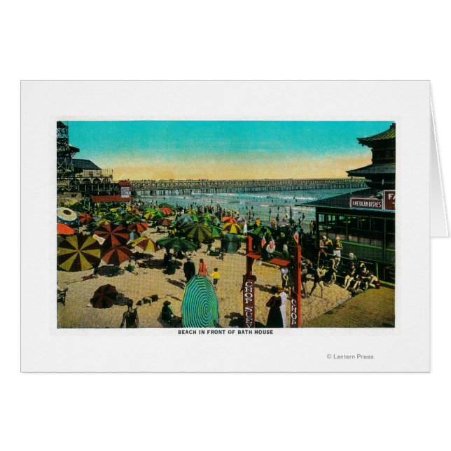 ビーチとバスハウスロングビーチロングビーチ, CA (正面横)