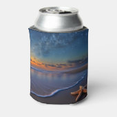 ビーチとヒトデのシーサイドコースター 缶クーラー (缶裏面)