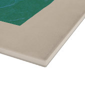 ビーチとヒトデ カッティングボード (角)