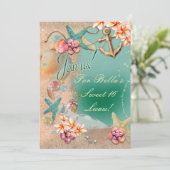 ビーチとルアウの招待状 招待状 (スタンド正面)