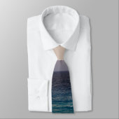 ビーチと夕焼け時の空 ネクタイ (タイ)