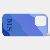 ビーチと大波とマウントシーのシーケープ シーケース Case-Mate iPhoneケース (裏面 (横))