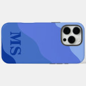 ビーチと大波とマウントシーのシーケープ スマホケース Case-Mate iPhoneケース (裏面 (横))