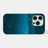 ビーチと大波と山のある海の風景 Sea Case iPhoneケース (裏面横)