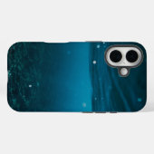 ビーチと大波と山のシーケース Case-Mate iPhoneケース (裏面 (横))
