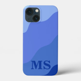 ビーチと大波と山のシーケープ スマホケース iPhone 13 MINIケース