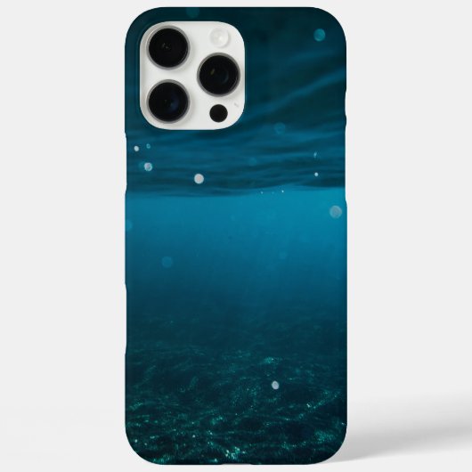 ビーチと大波と山のシーケープ スマホケース Case-Mate iPhoneケース (裏面)