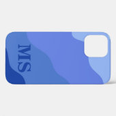 ビーチと大波と山のシーケープ スマホケース Case-Mate iPhoneケース (裏面 (横))