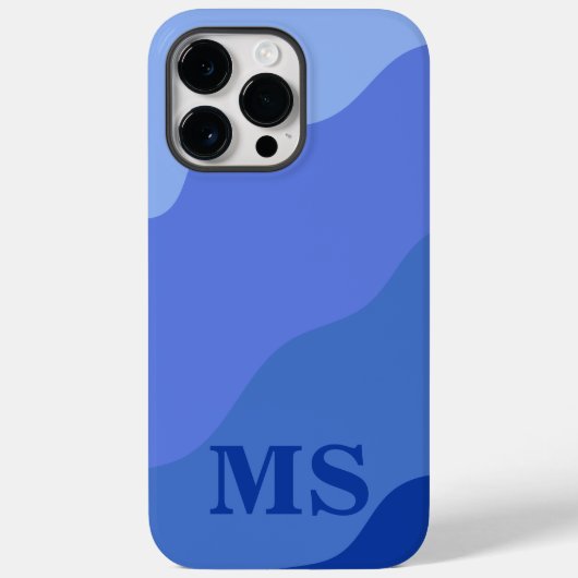 ビーチと大波と山のシーケープ スマホケース Case-Mate iPhoneケース (裏面)