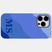 ビーチと大波と山のシーケープ スマホケース Case-Mate iPhoneケース (裏面 (横))