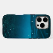 ビーチと大波と山のシーケープ スマホケース Case-Mate iPhoneケース (裏面 (横))