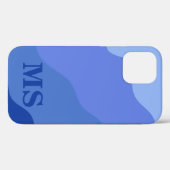 ビーチと大波と山のシーケープ スマホケース Case-Mate iPhoneケース (裏面 (横))