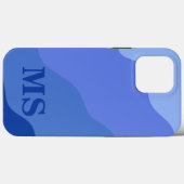 ビーチと大波と山のシーケープ スマホケース Case-Mate iPhoneケース (裏面 (横))