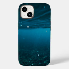 ビーチと大波と山のシーケープ スマホケース Case-Mate iPhone 14ケース