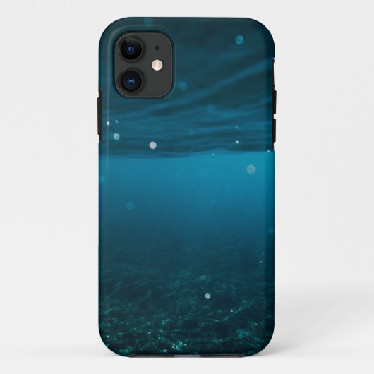 ビーチと巨大な波と山のあるシーケープ スマホケース Case-Mate iPhoneケース (裏面)