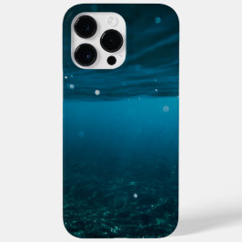 ビーチと巨大な波と山のあるシーケープ 海用ケース Case-Mate iPhone 14 PRO MAXケース