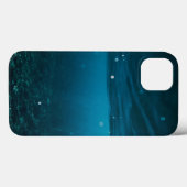 ビーチと巨大な波と山のあるシーケープ Sea Case Case-Mate iPhoneケース (裏面 (横))