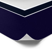 ビーチと海日 ポスター (角)