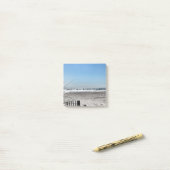 ビーチと海 ポストイット (デスク上)