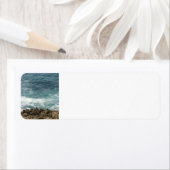 ビーチと海 ラベル (インサイチュ)