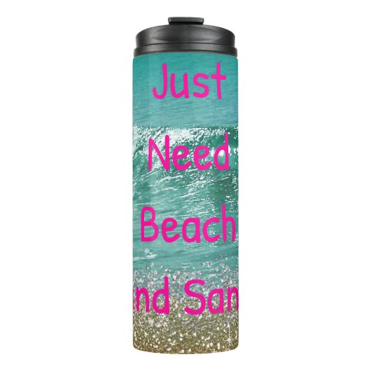 ビーチと砂だけ タンブラー (正面)