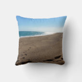 ビーチとJust Break引用文 クッション (裏面)