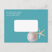 ビーチによる住所の変更 案内ポストカード (裏面)