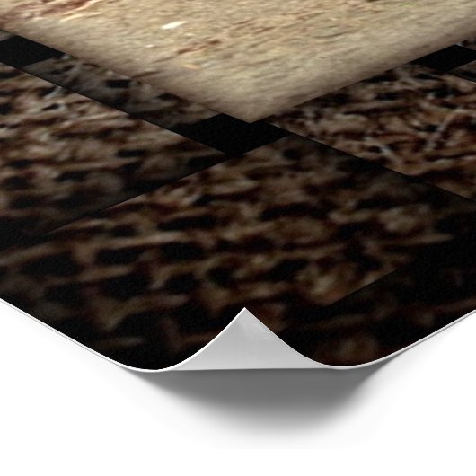 'ビーチによる妨害' ポスター (角)