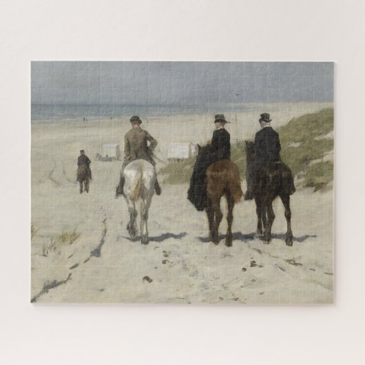 ビーチに乗る ジグソーパズル (横)