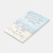 ビーチに住むには十分に幸運なら ポストイット (アングル)