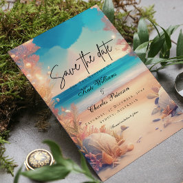 ビーチに日付を保存 セーブザデート