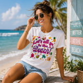 ビーチに行こうよ トライブレンドTシャツ